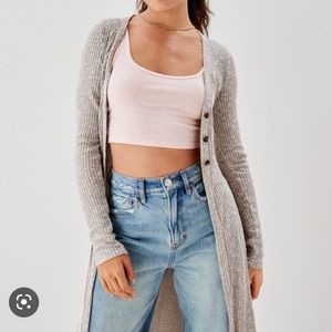 AE duster cardigan
